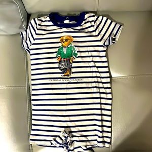 Adorable polo infants onesie